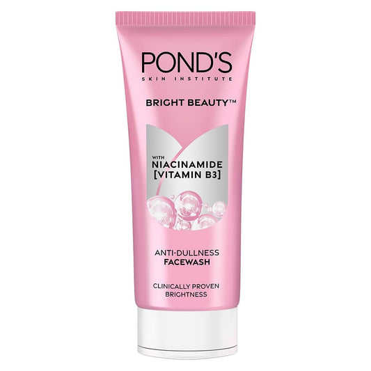 POND's Bright Beauty Anti-Dullness & Brightening Facewash With Niacinamide | For Glass-Ski