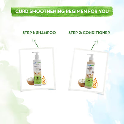 Mamaearth Curd Smoothening Shampoo: Curd & Keratin, 250 ml