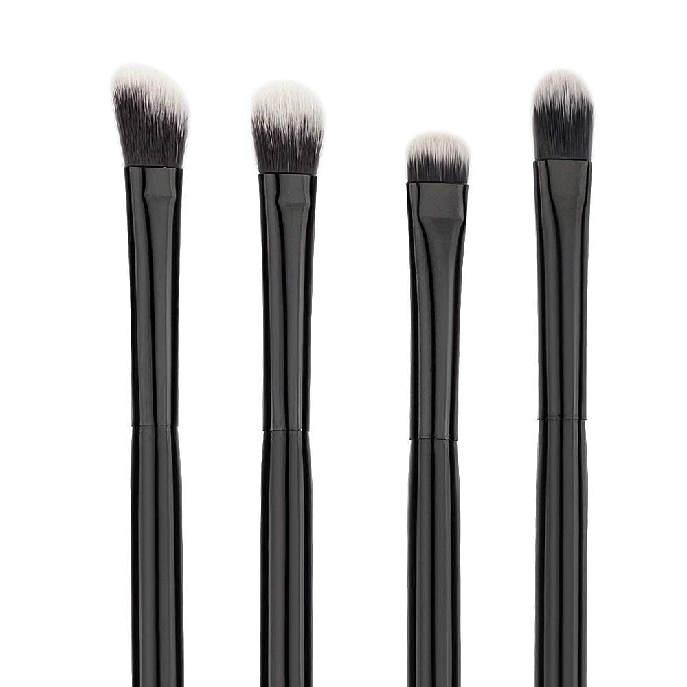 MISSLOOK Black Handle Professional Eye Shadow Makeup Brushes Set 8 pc