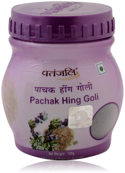 Patanjali Hing Goli - 100g Bottle