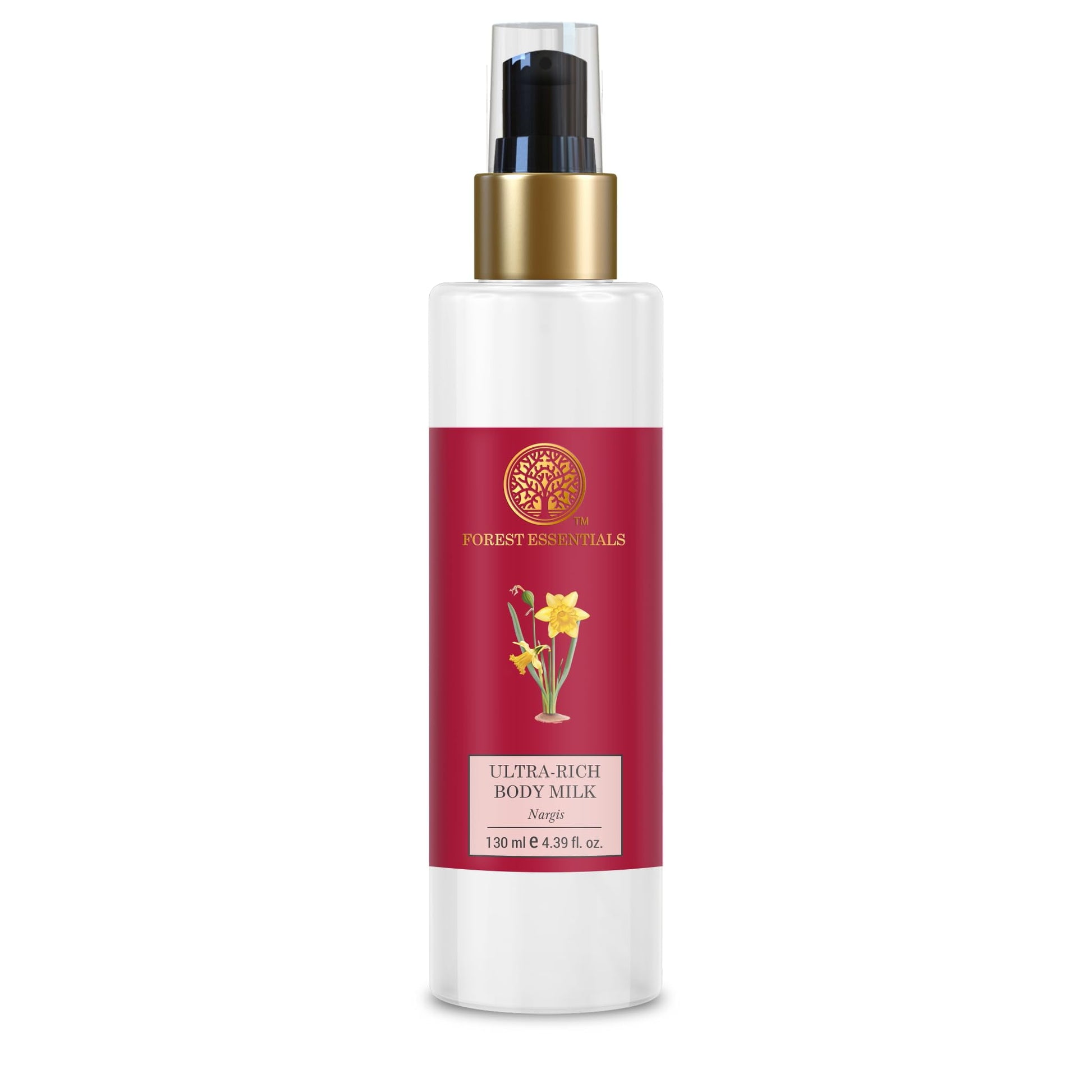 Forest Essentials Ultra-Rich Body Milk Nargis | Natural Moisturizing BodyLotion For Instan
