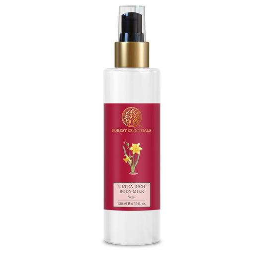 Forest Essentials Ultra-Rich Body Milk Nargis | Natural Moisturizing BodyLotion For Instan