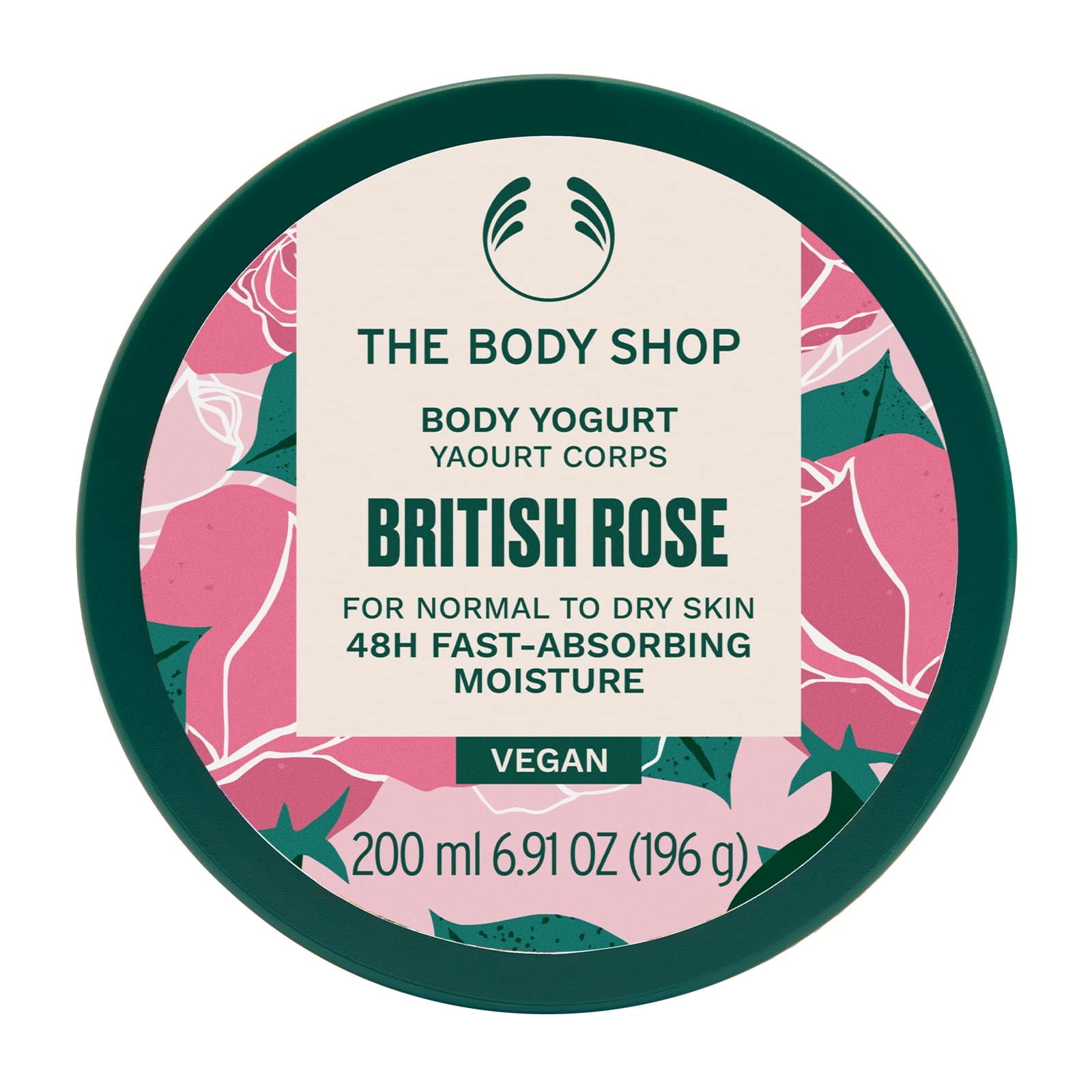 The Body Shop British Rose Body Yogurt â€“ Instantly Absorbing Hydration From Head To Toe