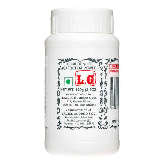 LG Hing (Compounded Asafoetida), 3.5 oz