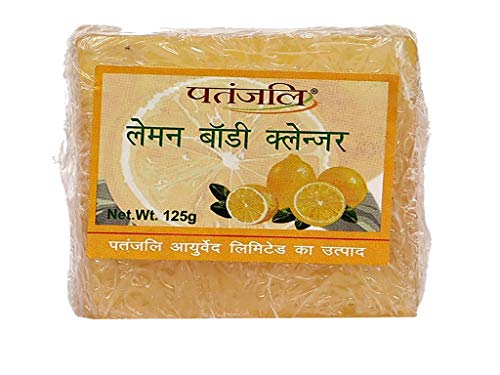 Patanjali Lemon Soap - 125 g (Pack of 6)