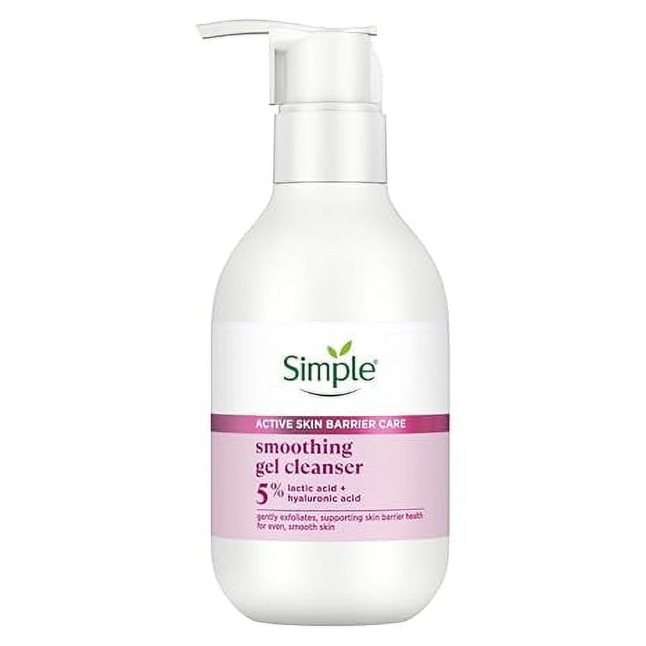 simple Active Skin Barrier Care Smoothing Gel FaceCleanser 150Ml pack of (2*150ml)