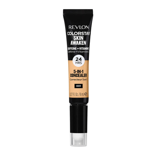Revlon ColorStay Skin Awaken Cream Concealer Makeup, Longwear, 001 Universal Neutralizer,