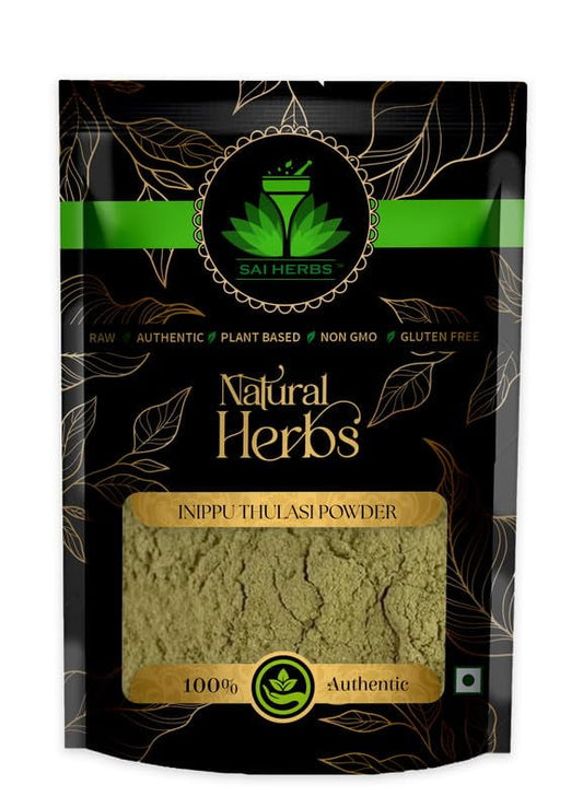 Sai Herbs Inippu Thulasi Powder - Pure & Natural (1 Kg)