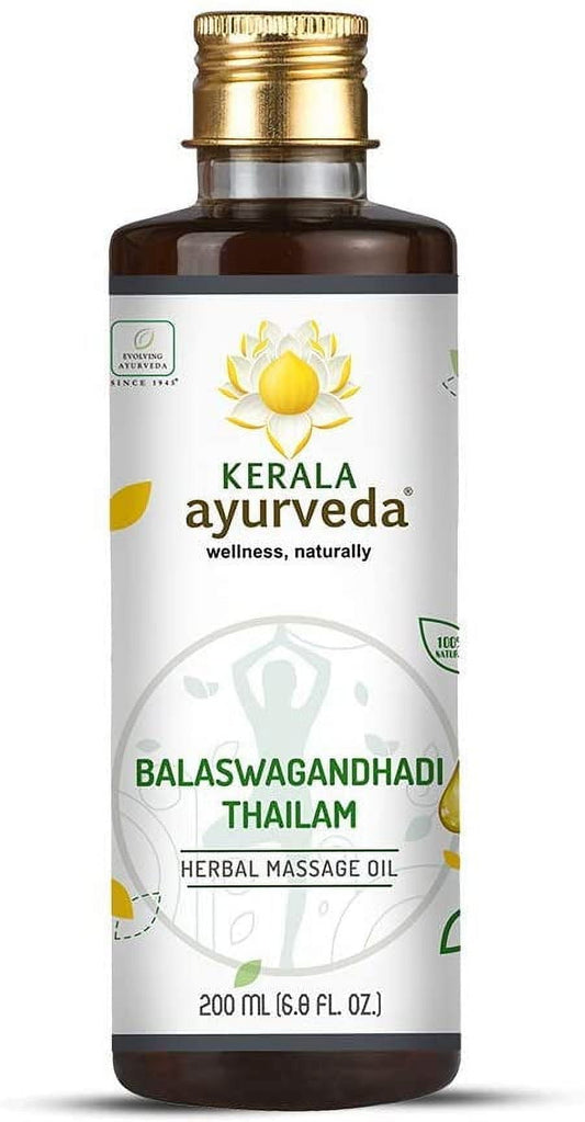 Kerala Ayurveda Balaswagandhadi Thailam - Ayurvedic Massage Oil for Body with Ashwagandha