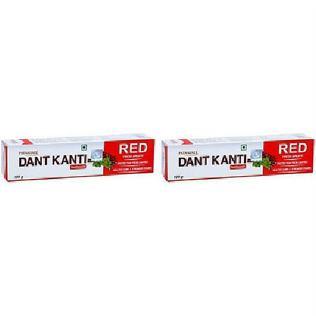 Pack Of 2 - Patanjali Dant Kanti Red - 100 Gm (3 Oz)