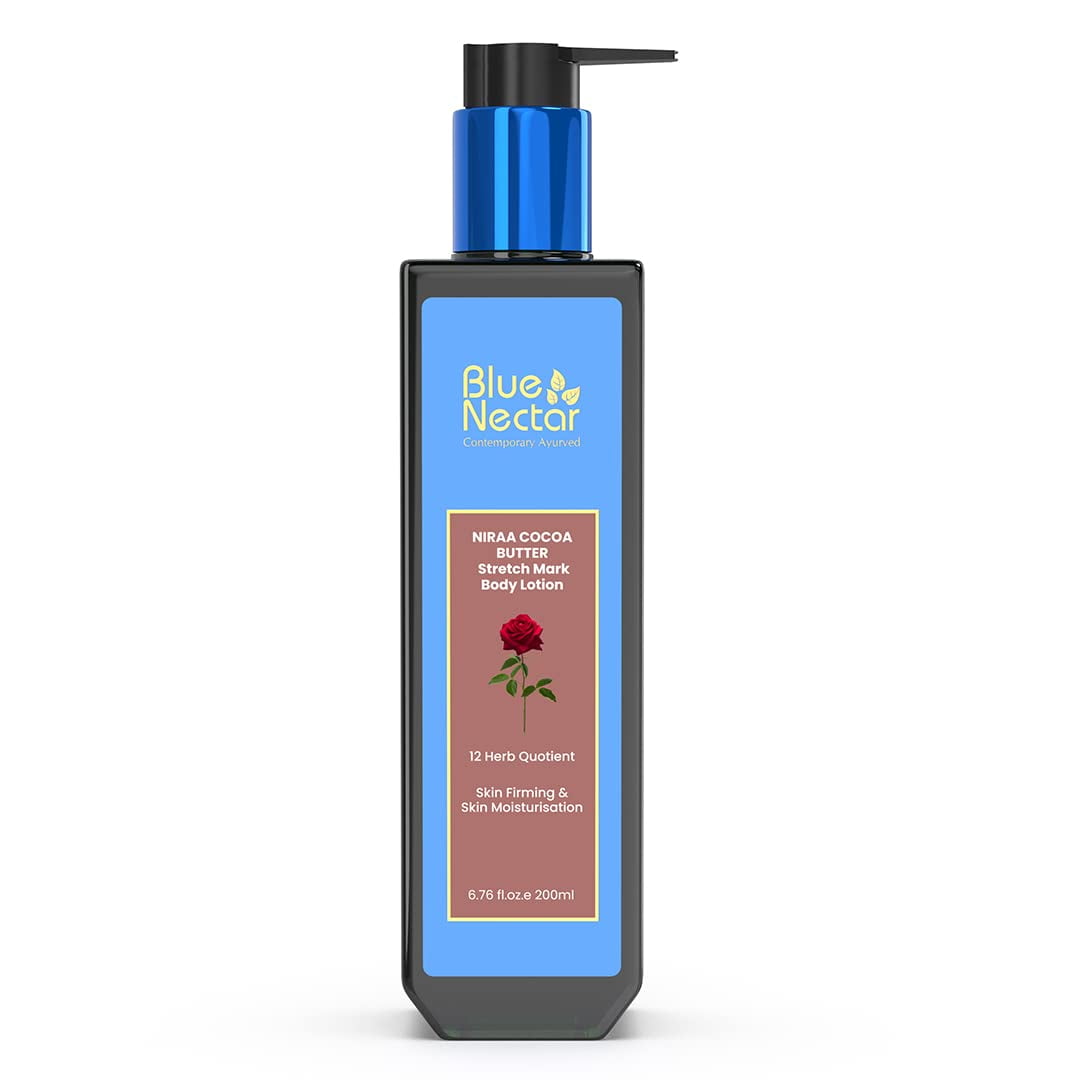Blue Nectar Stretch Mark Cream for Pregnancy with Shea,Cocoa & Mango butter | Moisturizing