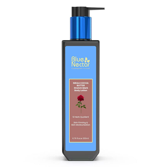 Blue Nectar Stretch Mark Cream for Pregnancy with Shea,Cocoa & Mango butter | Moisturizing
