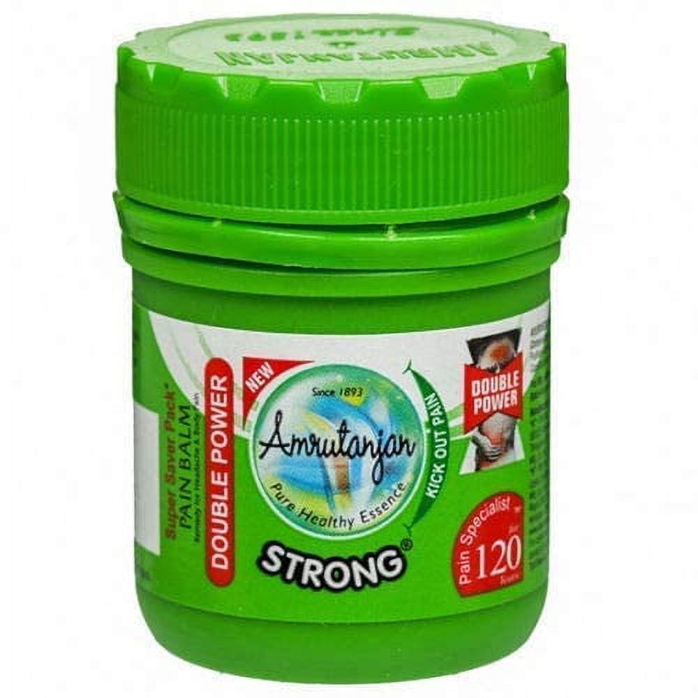 Amrutanjan Herbal Ayurvedic Double Power (Green) Pain Balm 55ml