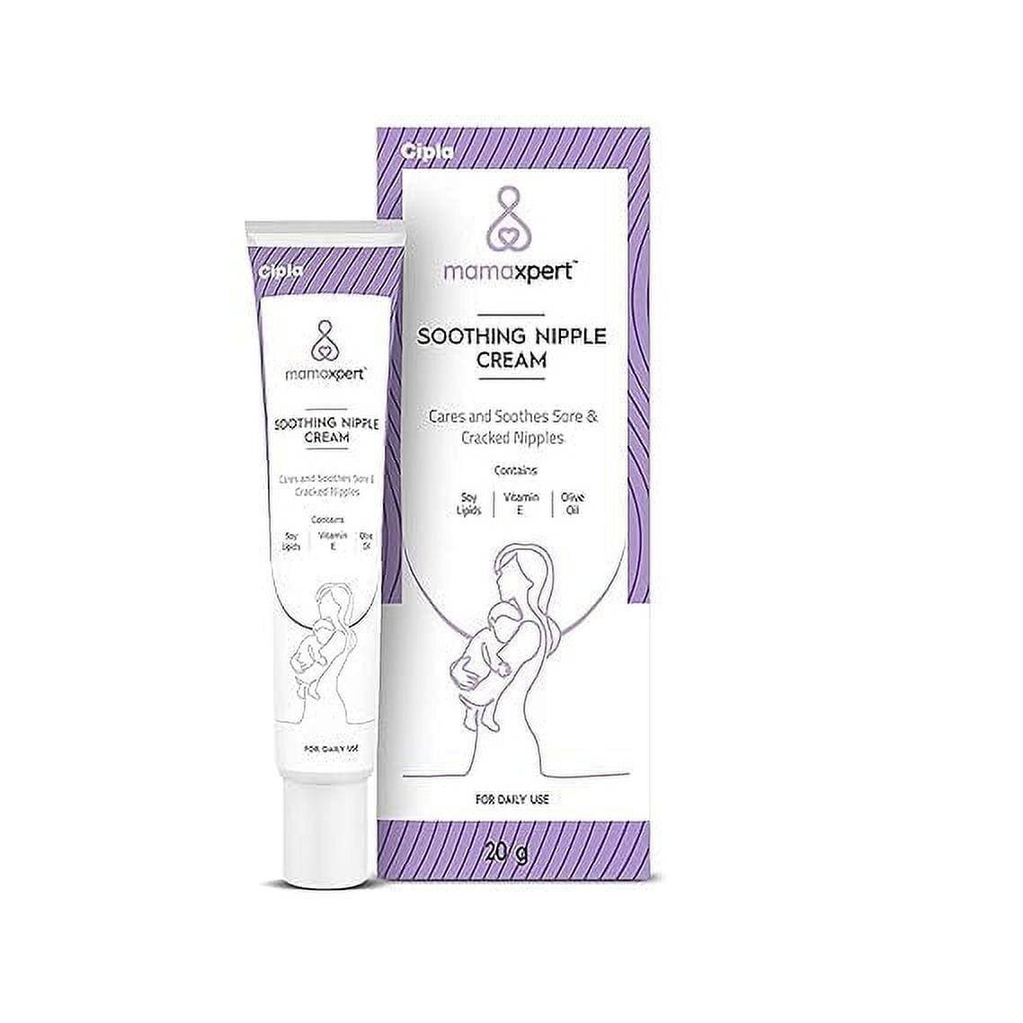 Cipla Mamaxpert Soothing Nipple Cream for Sore and Cracked Nipples for New Moms Post - Pre