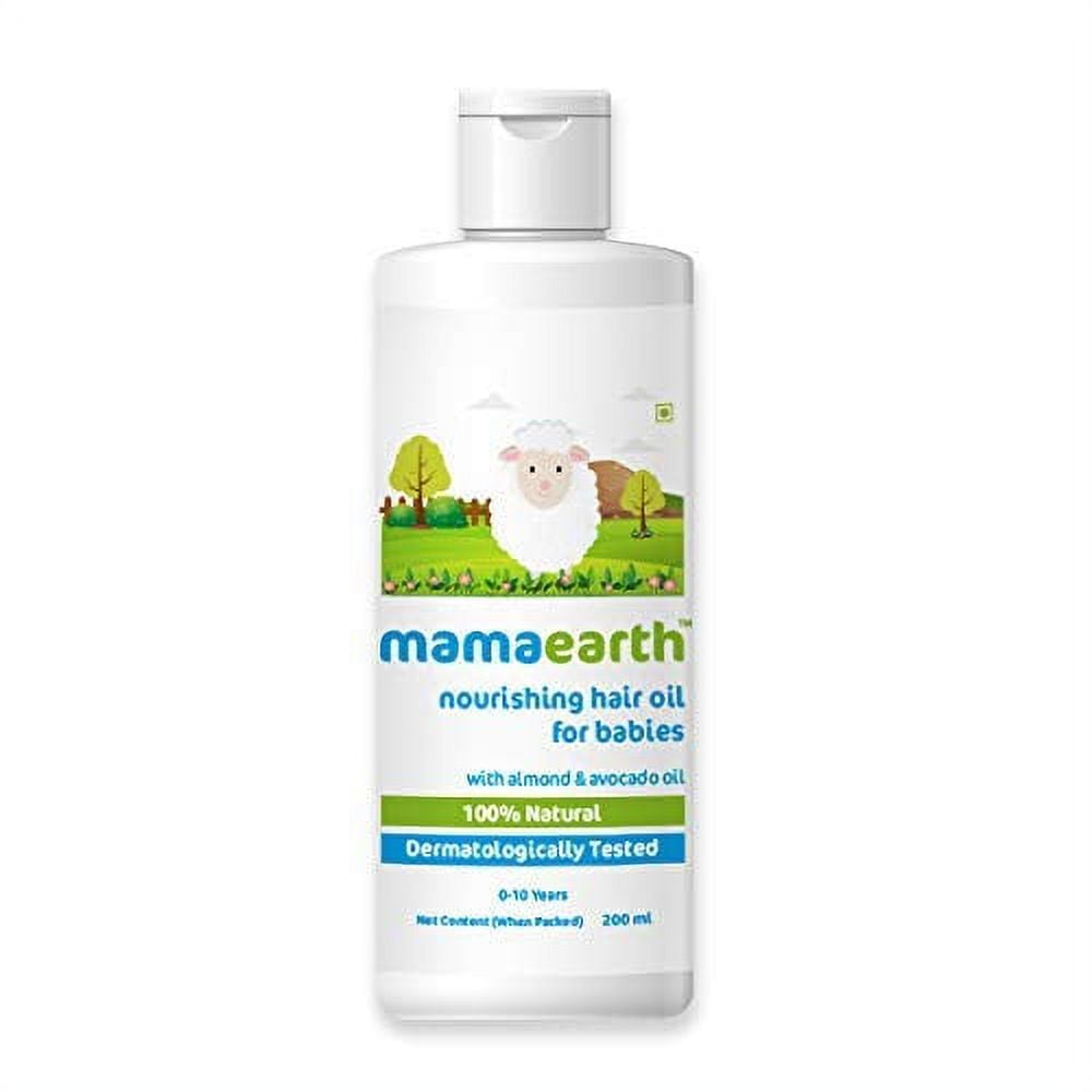 Mamaearth Nourishing HairOil for Babies with Almond & Avocado Oil - 200 ml