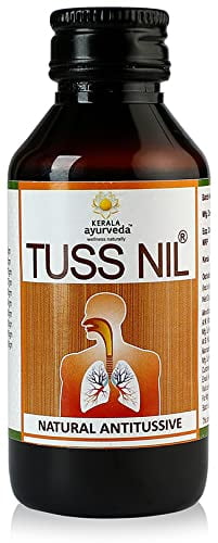 Kerala Ayurveda Tussnil Syrup bottle of 100 ml Syrup