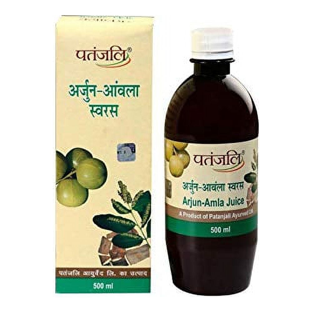 2 X Patanjali Arjun Amla Juice - 500 ml