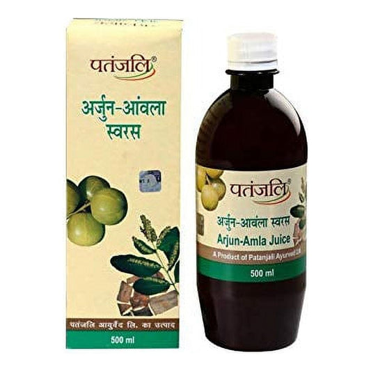 2 X Patanjali Arjun Amla Juice - 500 ml