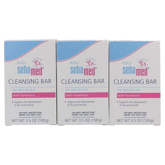 Sebamed Baby Ultra Mild Cleansing Bar pack of 3 (100 * 3)
