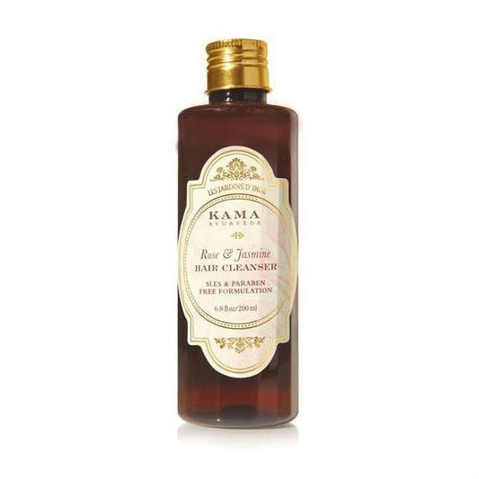 Kama Ayurveda Rose & Jasmine Hair Cleanser, 6.8 Fl Oz