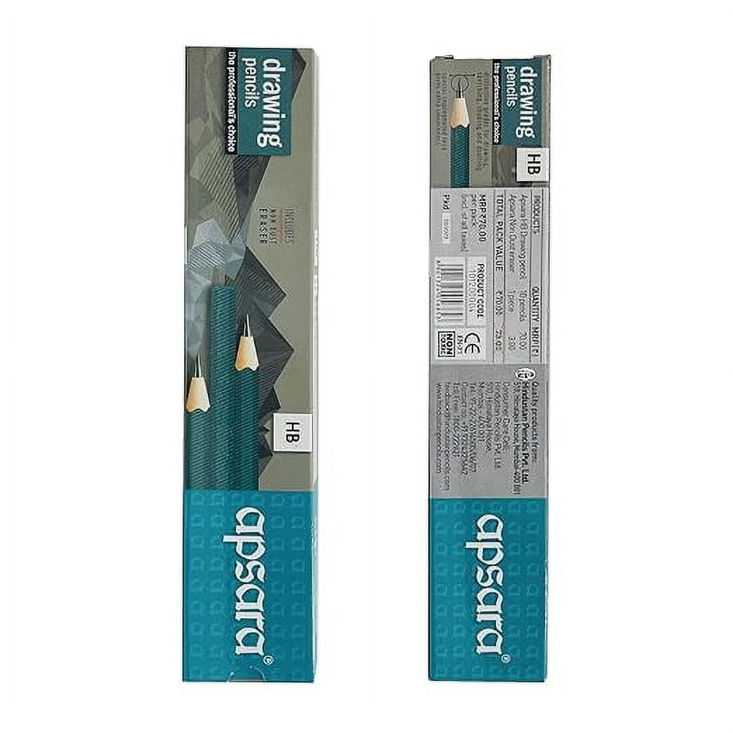 Apsara Drawing Hb Pencils, Graphite Art Drawing Pencil, Medium Hard, Break-resistant Bonde