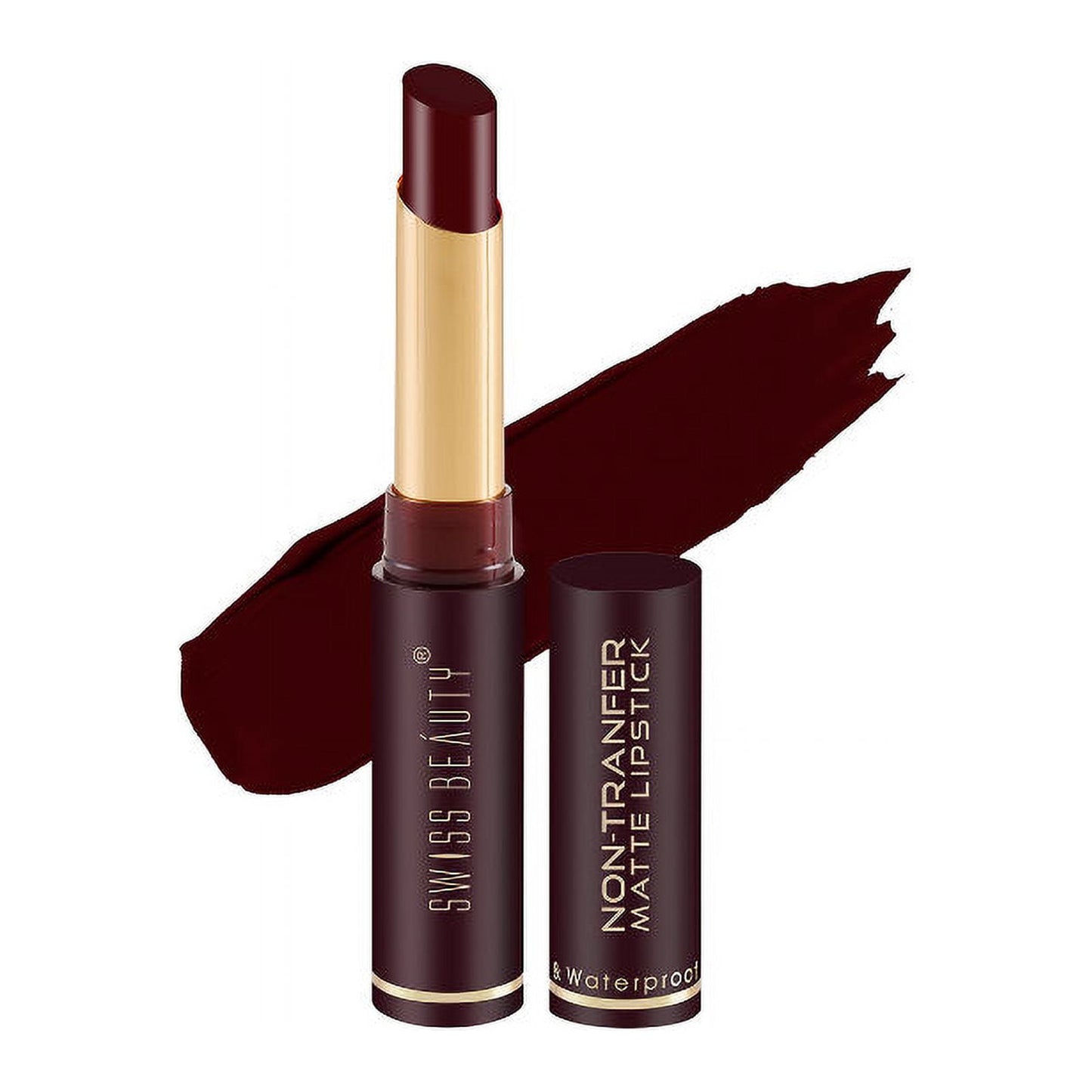 Swiss Beauty Non-Transfer Matte Lipstick - 20 Dynamite Berry