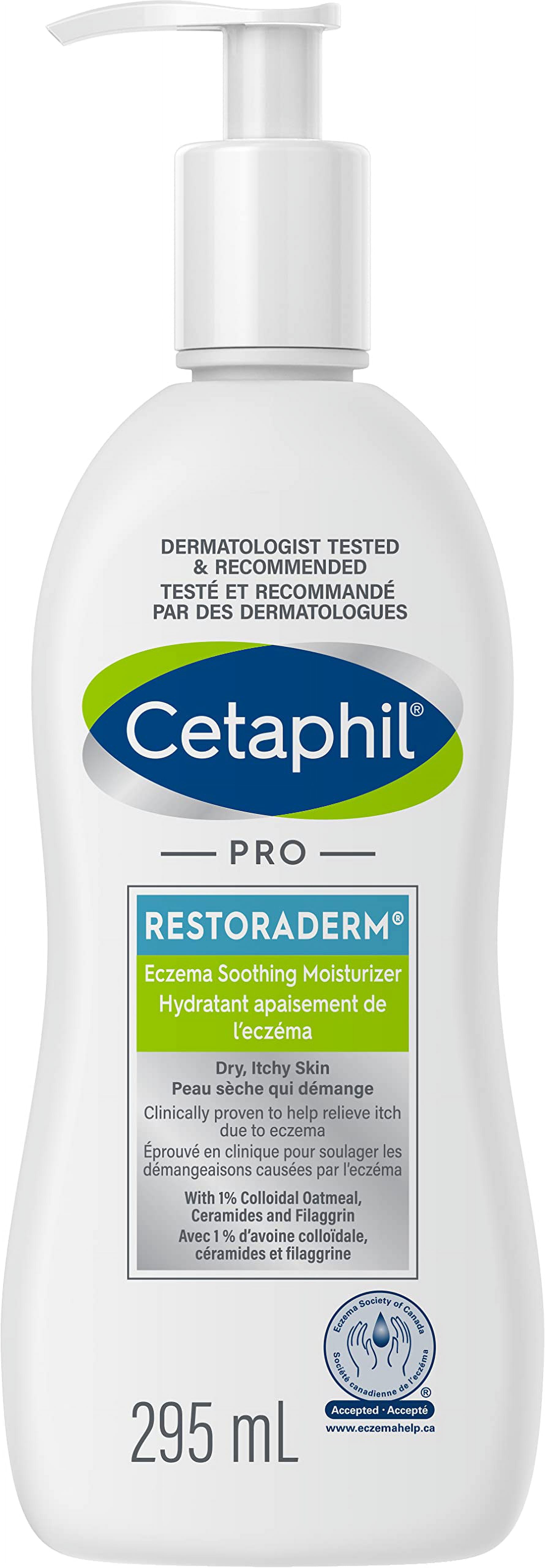 Cetaphil Pro Restoraderm Gentle GP27Body Moisturizer, Eczema Calming, 10-Fluid Ounces