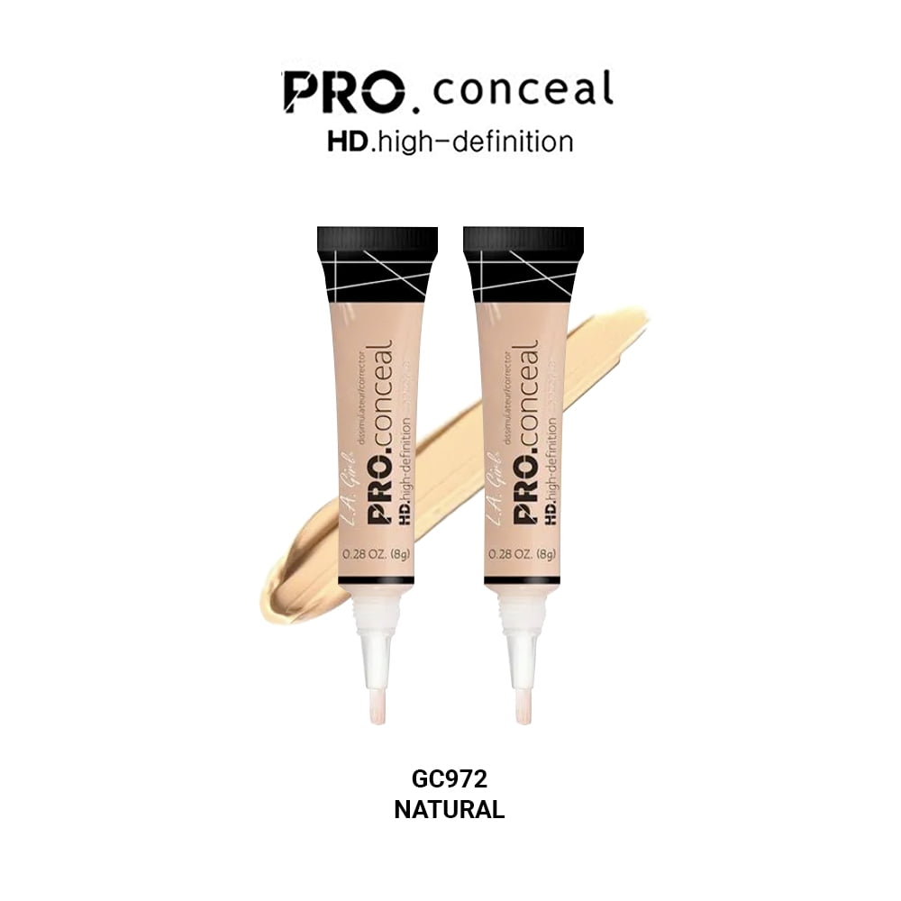 LA Girl Pro Conceal HD Concealer ( Pack Of 2 ) Natural GC972