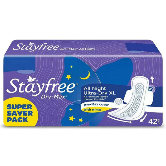 Stayfree dry max all night 42 N