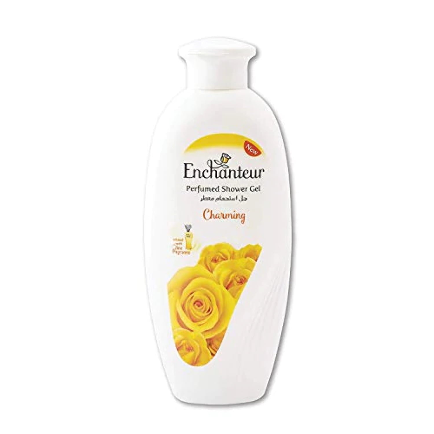 Enchanteur Charming Perfumed Shower Gel with Roses, Muguet Citrus for Women with All Skin