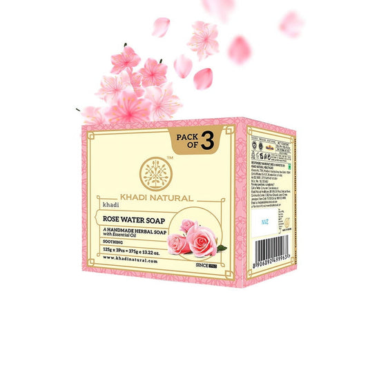 Khadi Natural Rosewater Soap