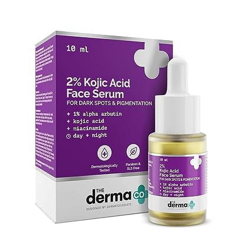 The Derma Co 2% Kojic Acid FaceSerum for Dark Spots And Pigmentation - 10 ml