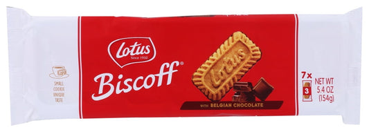 Lotus Biscoff Cookies with Belgian Chocolate - 7 x 3pks - 5.4 Ounce (Pack of 1)
