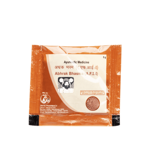 Patanjali Divya Abhrak Bhasma 5g