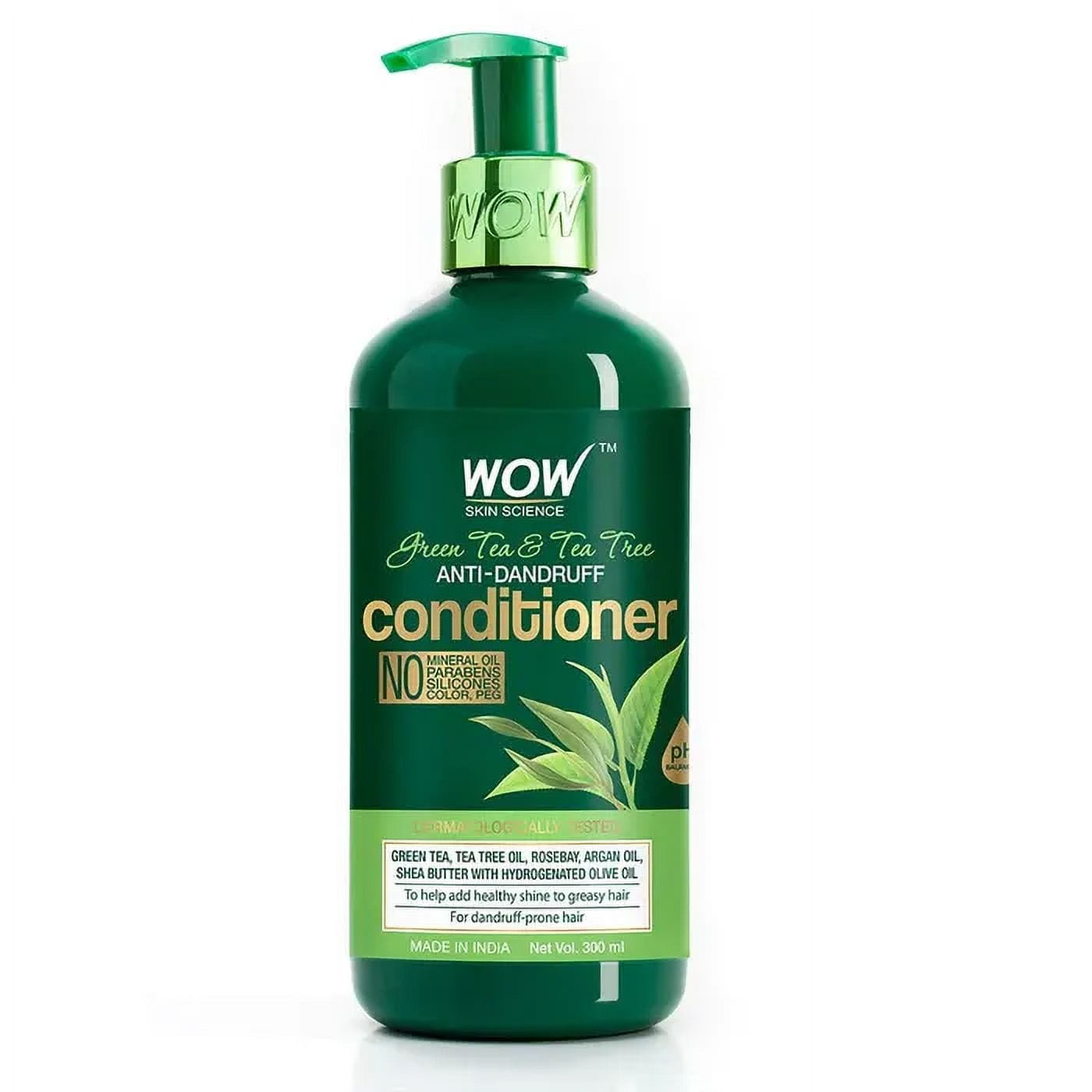Wow Skin Science Green Tea Conditioner - 300 Ml
