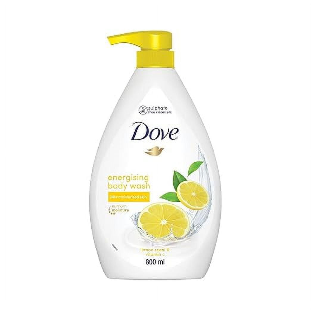 Dove Energising BodyWash With Lemon Scent And Vitamin C | 800 ml