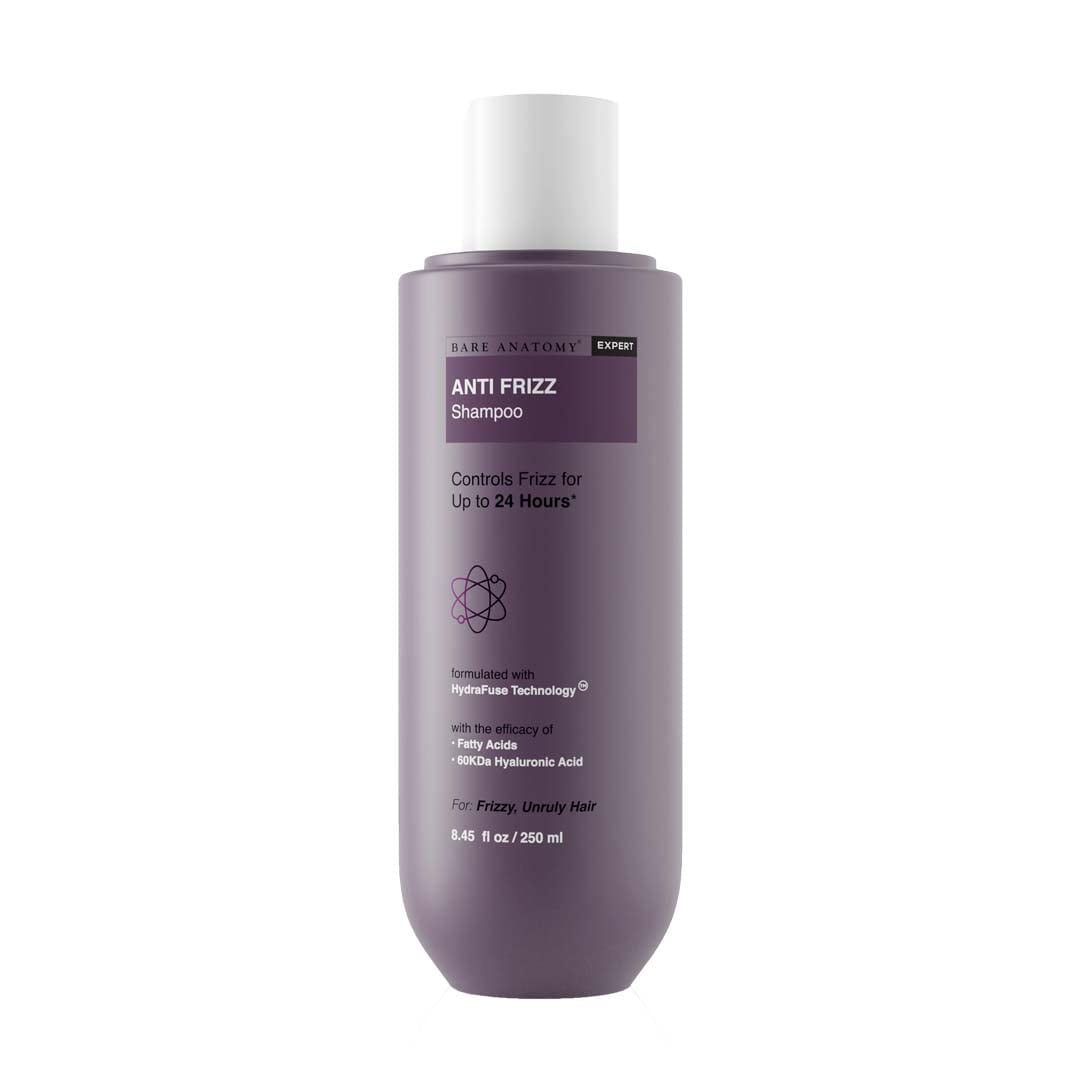 Bare Anatomy Anti Frizz Shampoo, Frizz Control Upto 24 Hours, Powered By Hyaluronic Acid &