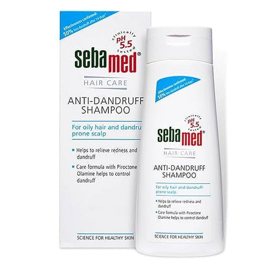 Sebamed Anti-Dandruff Shampoo PH 5.5. Oily Hair & Dandruff Prone Scalp 200ml (pack of 2)