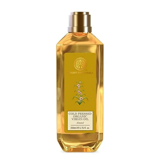 Forest Essentials Organic Cold Pressed Virgin Oil Almond 200ml