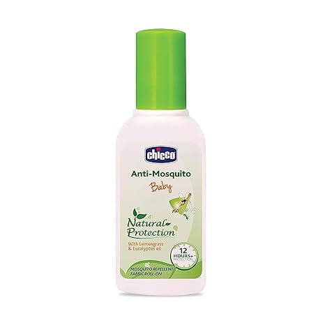 Chicco Anti-Mosquito Baby Fabric Roll-On With The Natural Protection Of 12+ Hours 8Ml