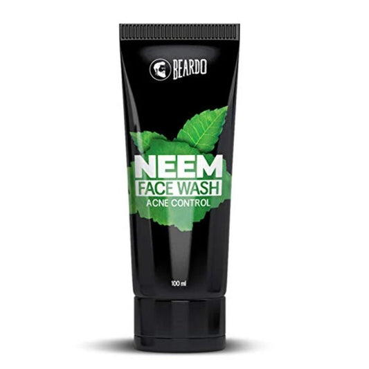 Beardo Purifying Neem FaceWash for Oil Control | Soothes Heals | Daily facewash for men |