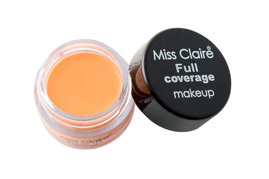 Miss Claire Full Coverage Makeup + Concealer #12, Orange, 6 g