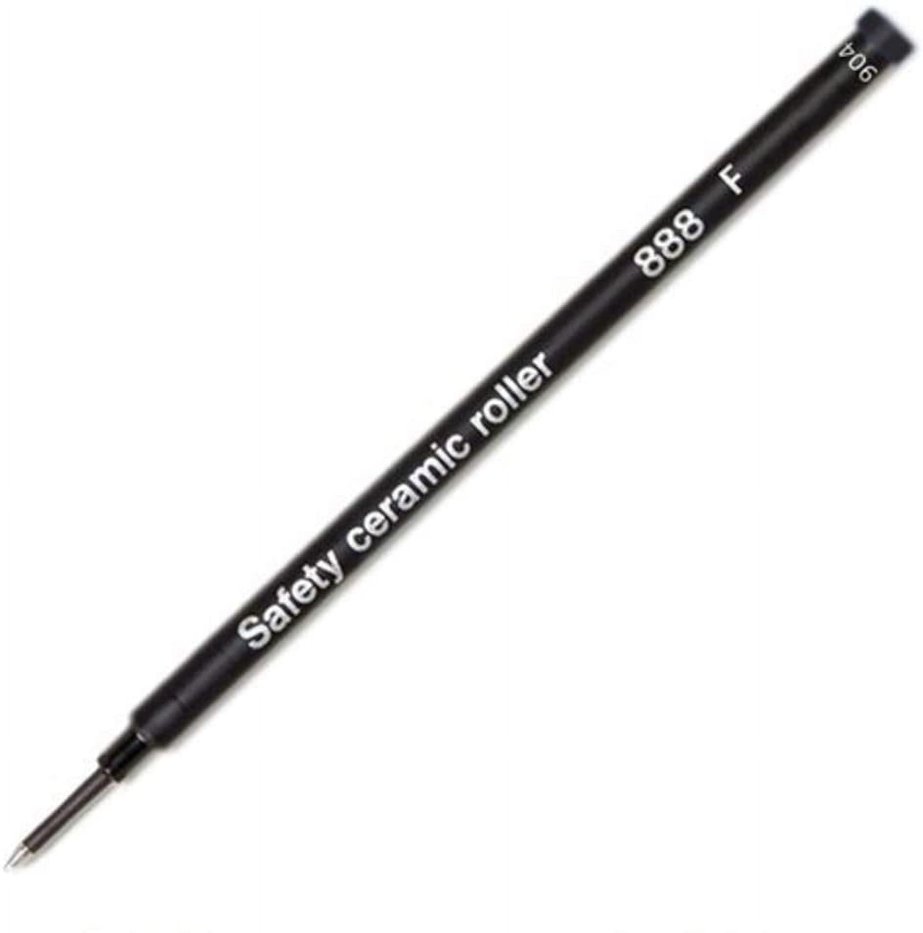 12 Pack - Schmidt 888 Black Fine Rollerball Refill