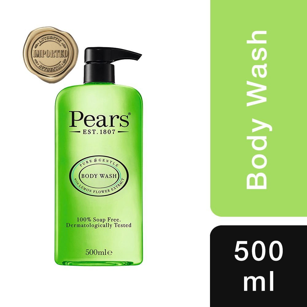 Pears Pure & Gentle BodyWash with Lemon Flower Extract(500ml)