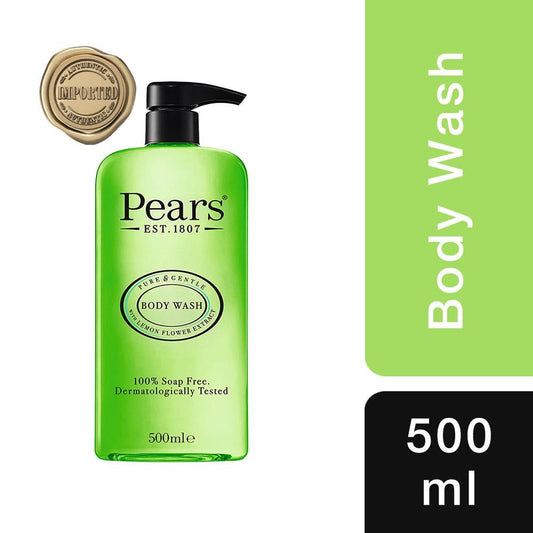 Pears Pure & Gentle BodyWash with Lemon Flower Extract(500ml)