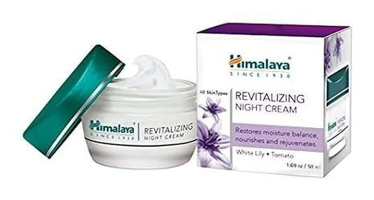 Himalaya Revitalizing NightCream with white lily50g