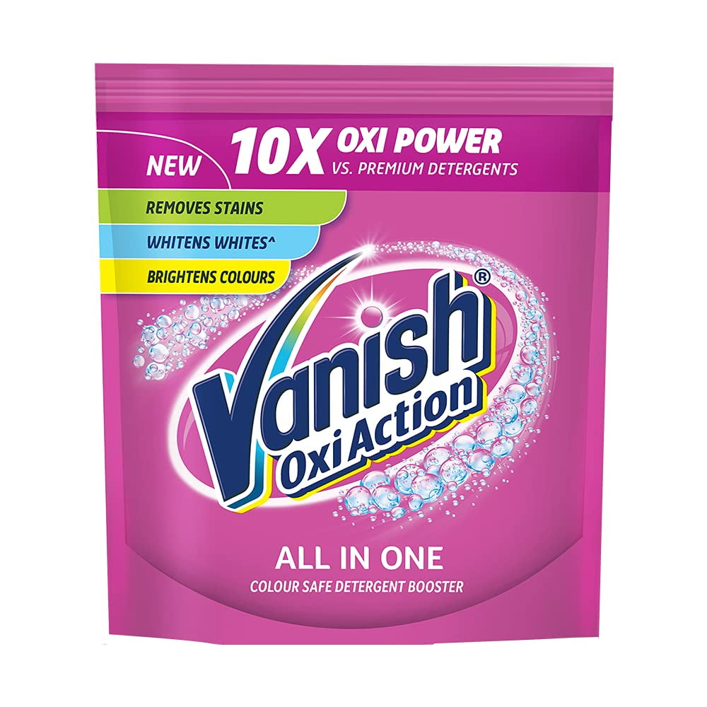 Vanish All in One Powder Detergent Booster - 100 g | Removes Stains, Whitens