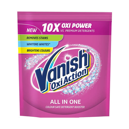 Vanish All in One Powder Detergent Booster - 100 g | Removes Stains, Whitens