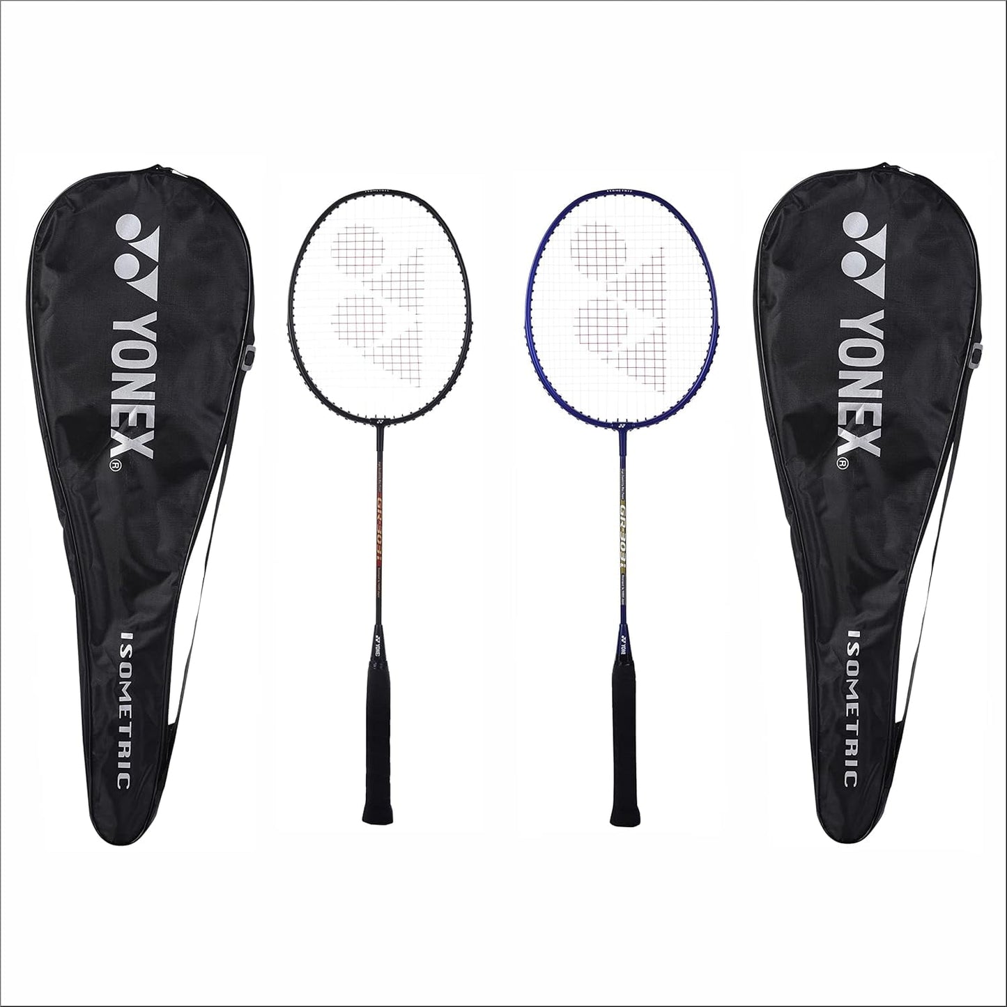 Yonex GR 303i Aluminium Badminton Racquet, Grip Size - 4 1/4 inches, Colour - Blue & Black