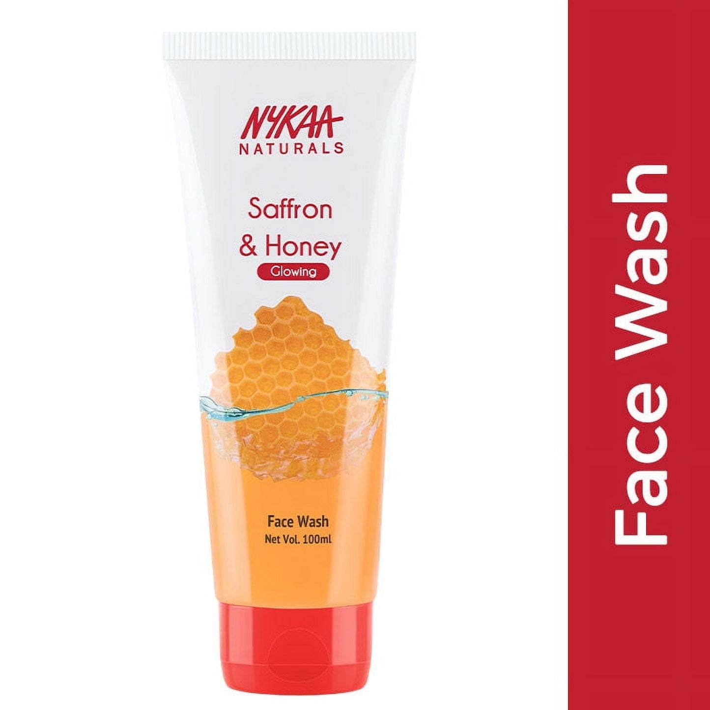 Nykaa Naturals Saffron & Honey FaceWash for Glowing Skin
